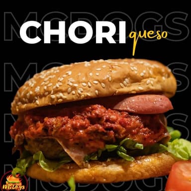 Hamburguesa Choriqueso