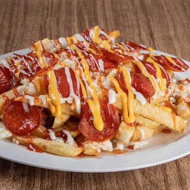 Papas Estilo Pizza