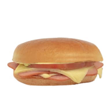 Sanduche de jamón y queso