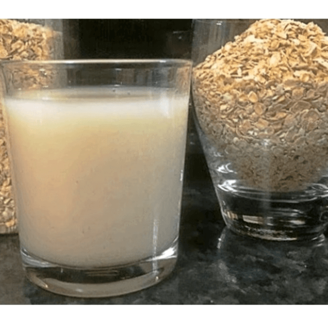 litro de agua de avena