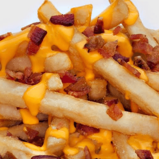 Papas Con Queso y Tocino Chicas