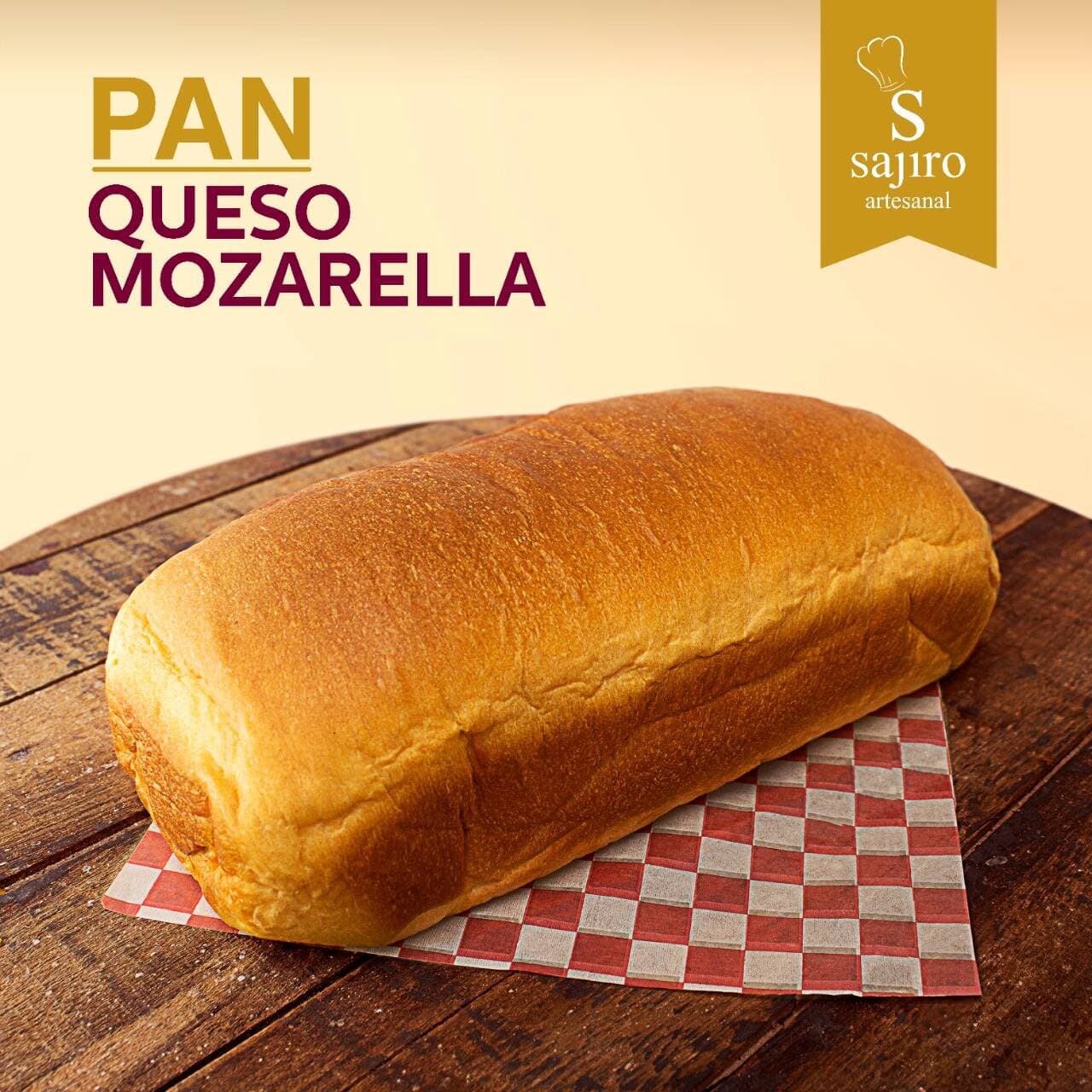 pan queso mozarella