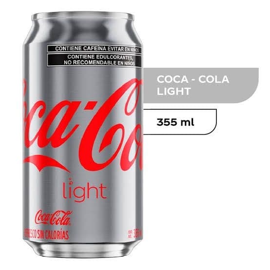 Coca Cola Light Lata 355 Ml.