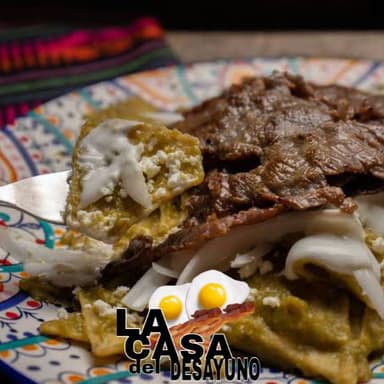 Chilaquiles con Milanesa C