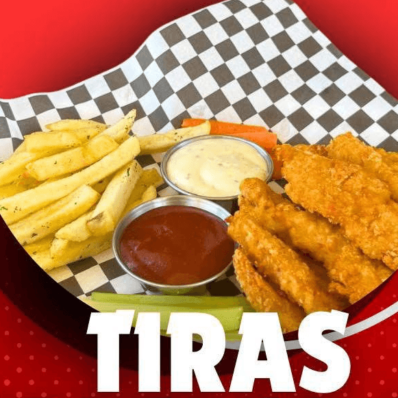 2 TIRAS DE POLLO