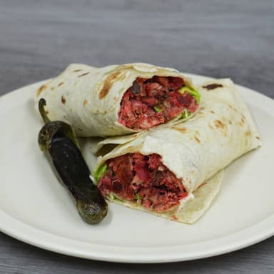 Burrito de Colita de Pavo