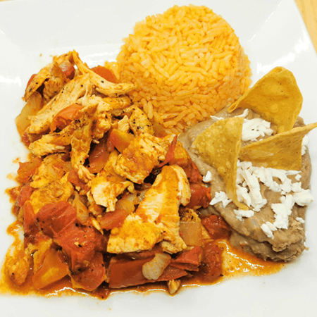 Fajitas de Pollo