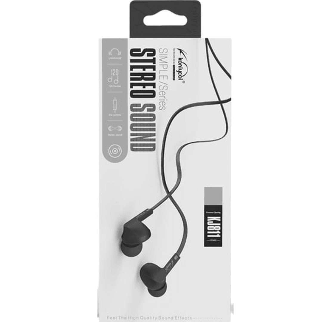 MANOS LIBRES KONIYCOI KJ811 AUDIFONO MICROFONO HAN