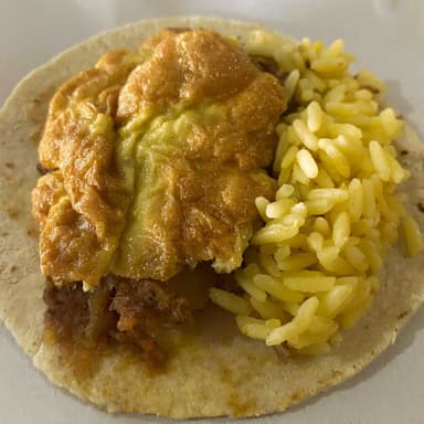Taco de Torta Dulce
