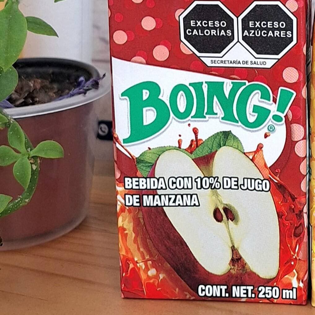 Jugo Boing de Manzana 250 Ml