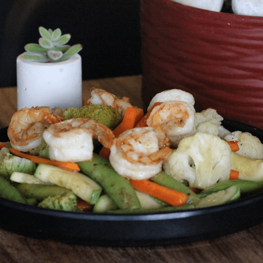 Teppanyaki de Camarón