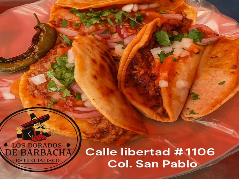 Tacos de Barbacoa Los Dorados de Barbacha