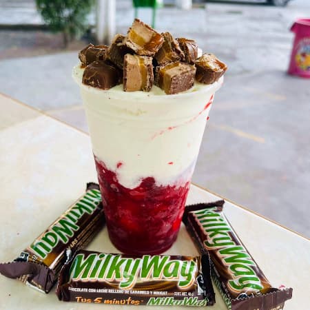Fresas con Crema Milky Way