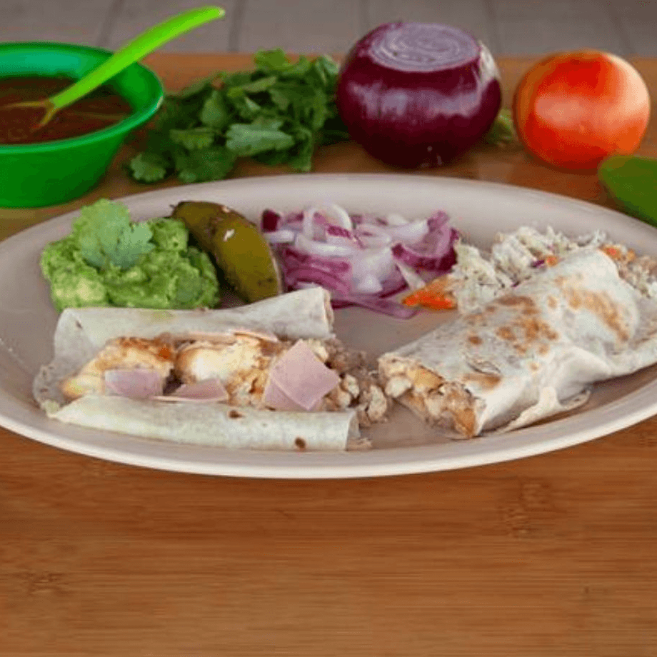 Burro de Huevo con Jamón