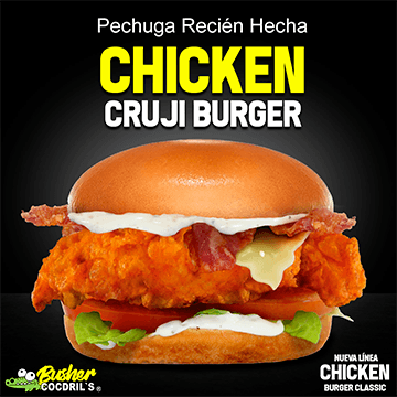 Burguer Chicken Cruji