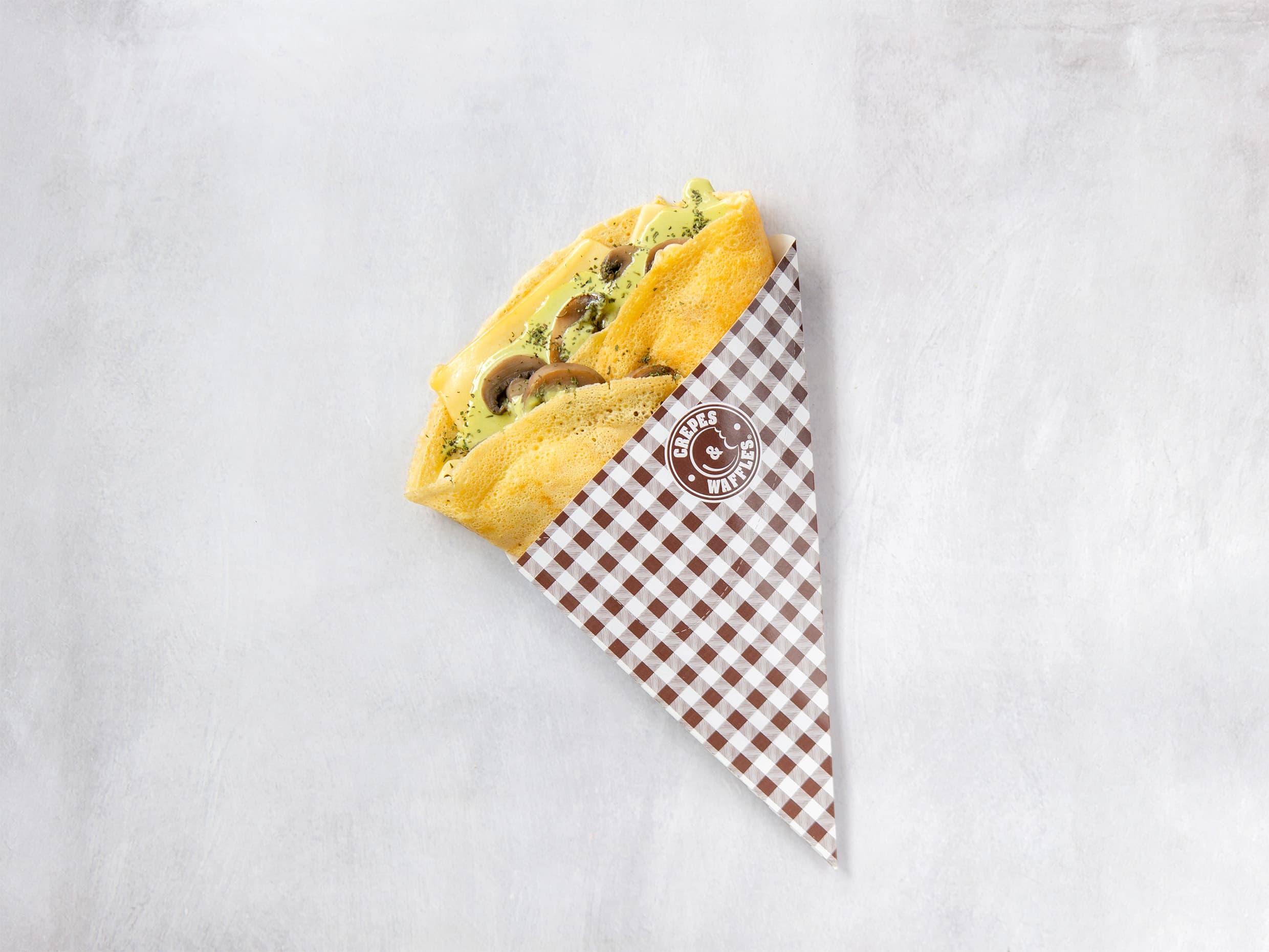 Champiñones, Queso y Estragón