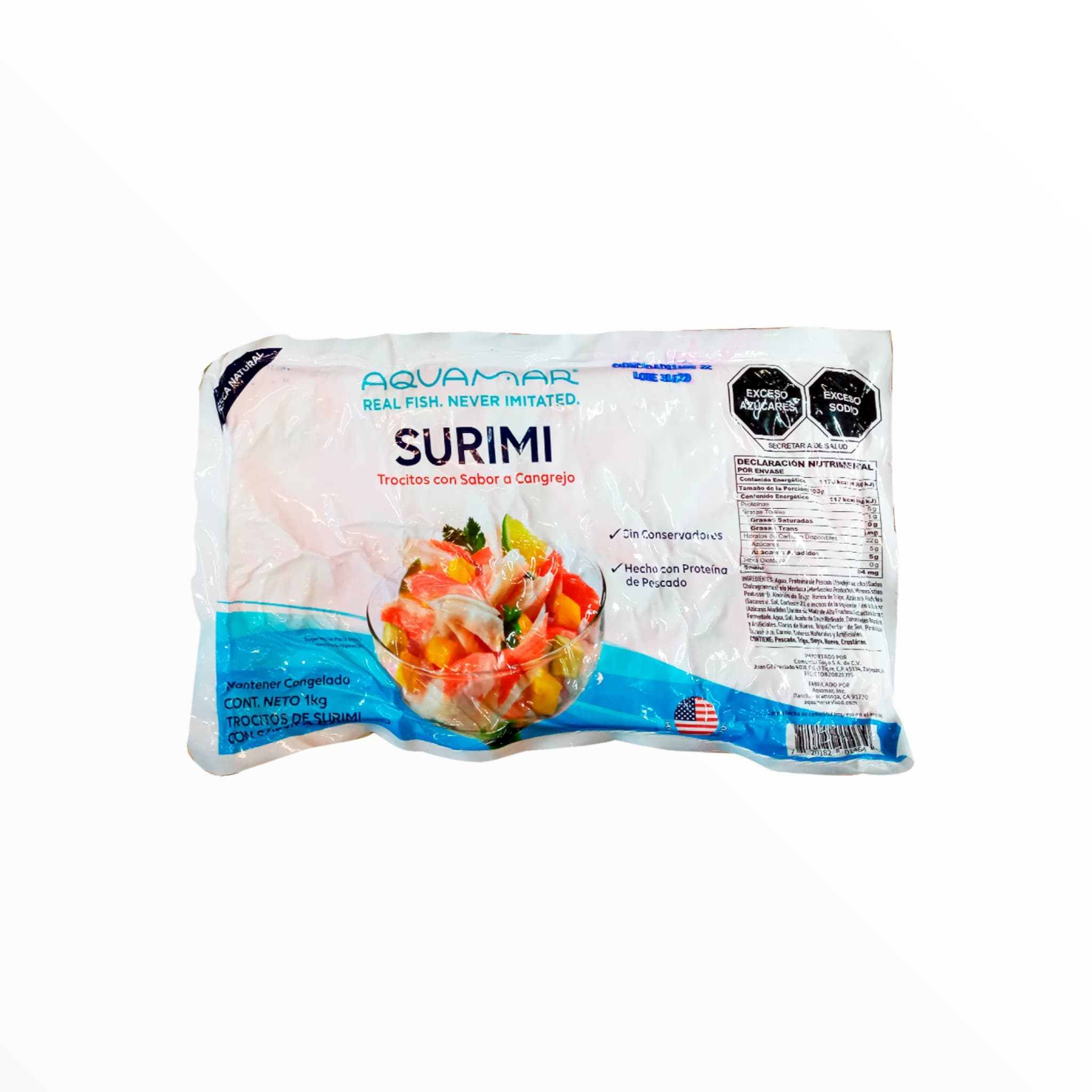 Surimi Trocitos Aquamar 1 kg - CO-PDM458-9767