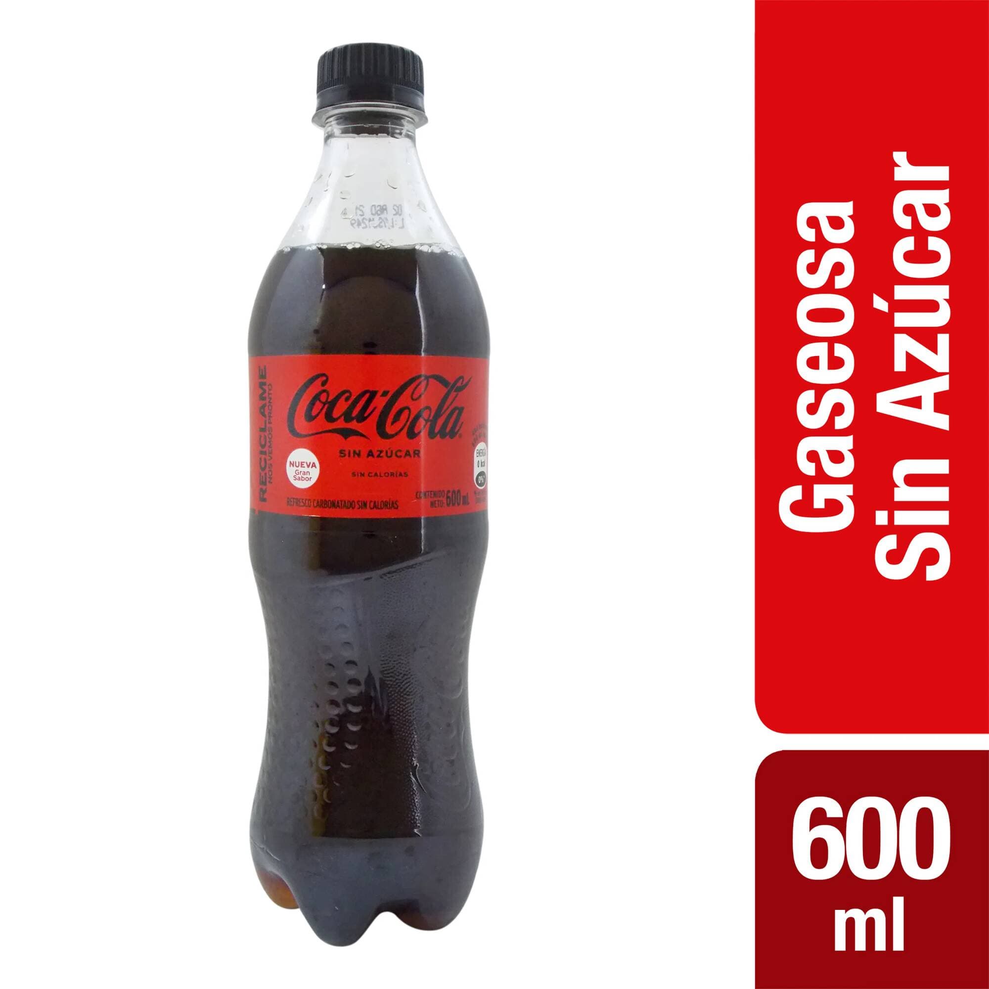 Coca Cola sin Azúcar 600 ml