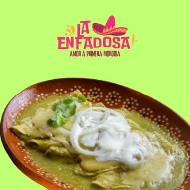 ORDEN DE ENCHILADAS VERDES CON POLLO