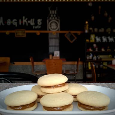 Alfajor Argentico,6cm,Maicena,dulce leche,chocolat