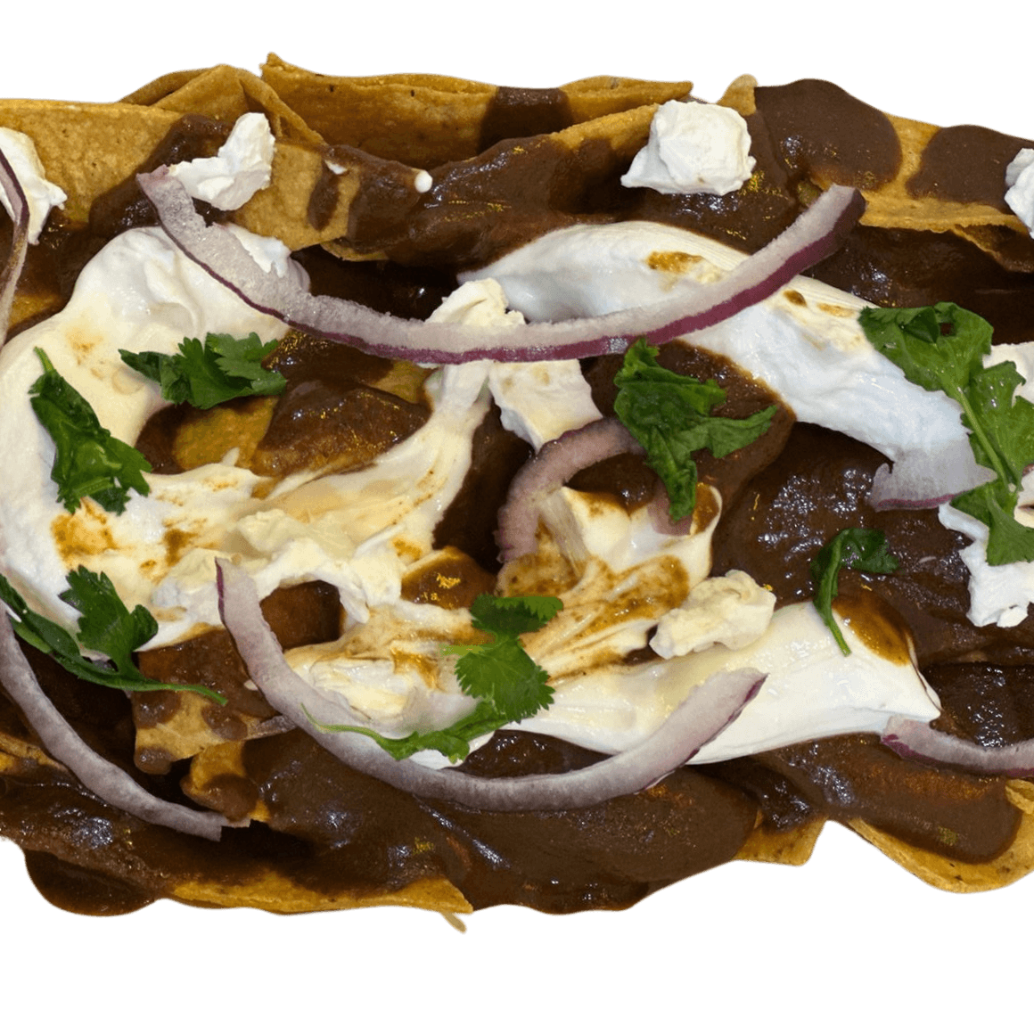 Chilaquiles Enmolados