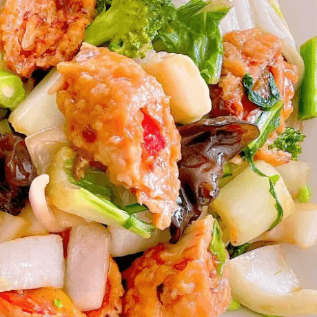 Pollo Enrollado con Verdura a la Carta