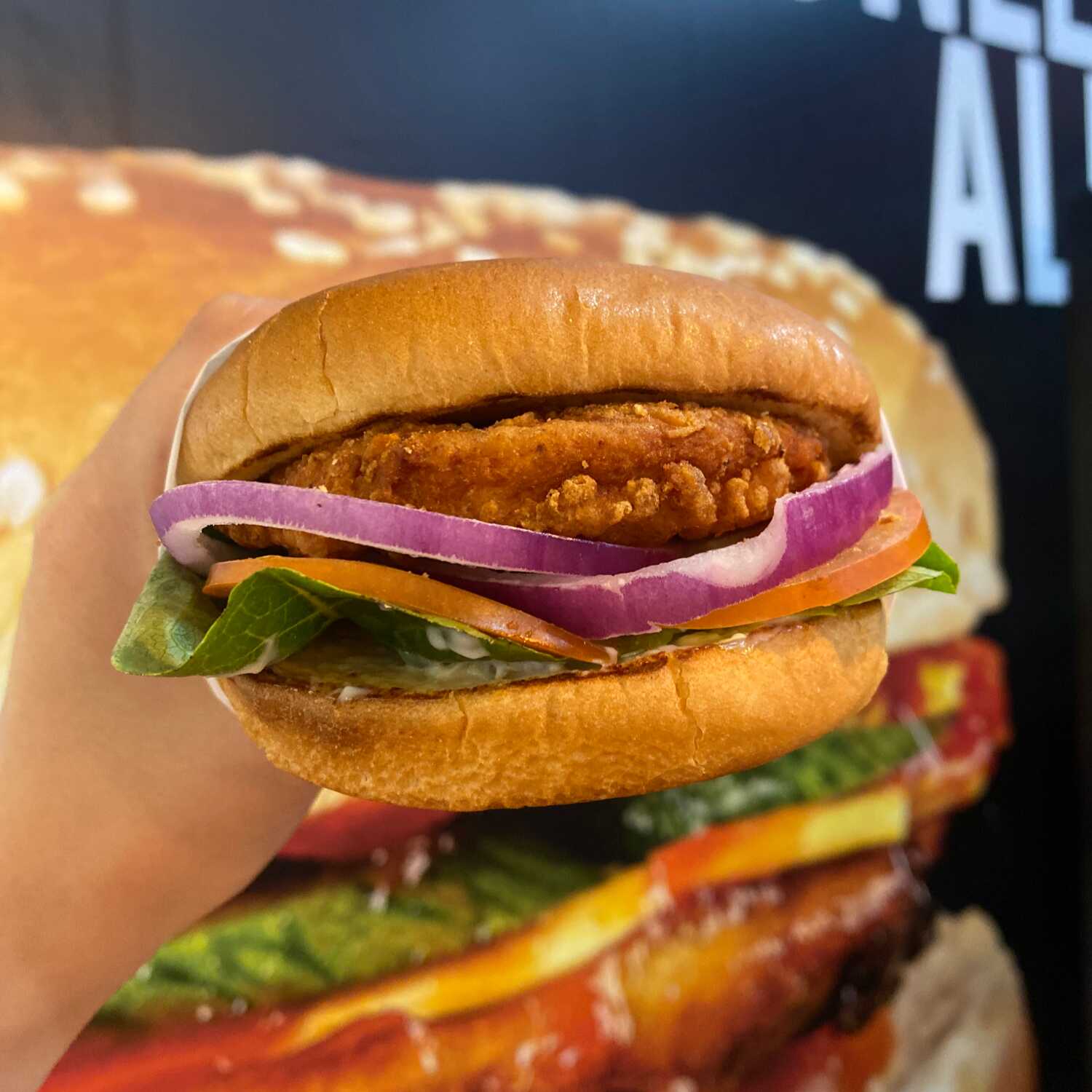 Hamburguesa de Pollo