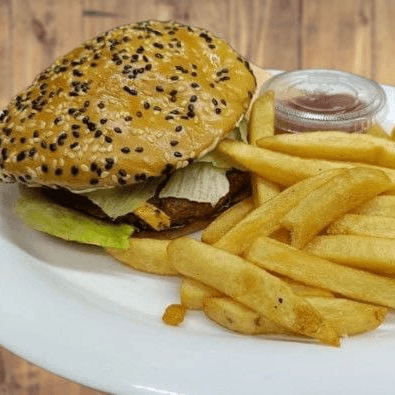 HAMBURGUESA SENCILLA