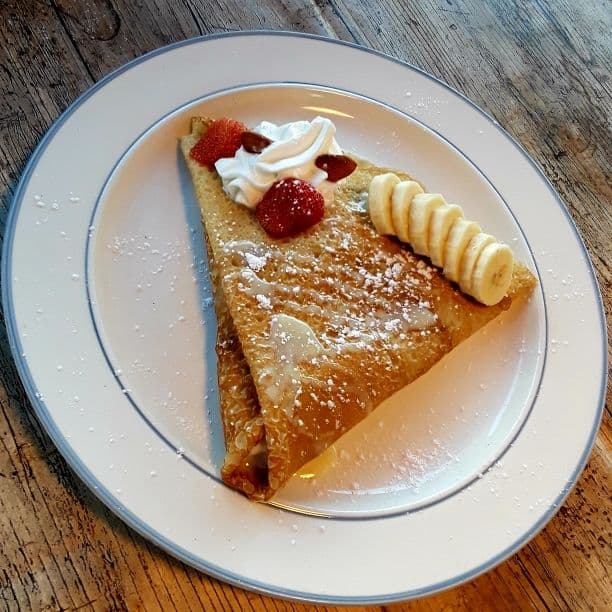Crepa de Nutella con Fresas