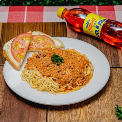 Combo Individual Spaghetti con Bebida