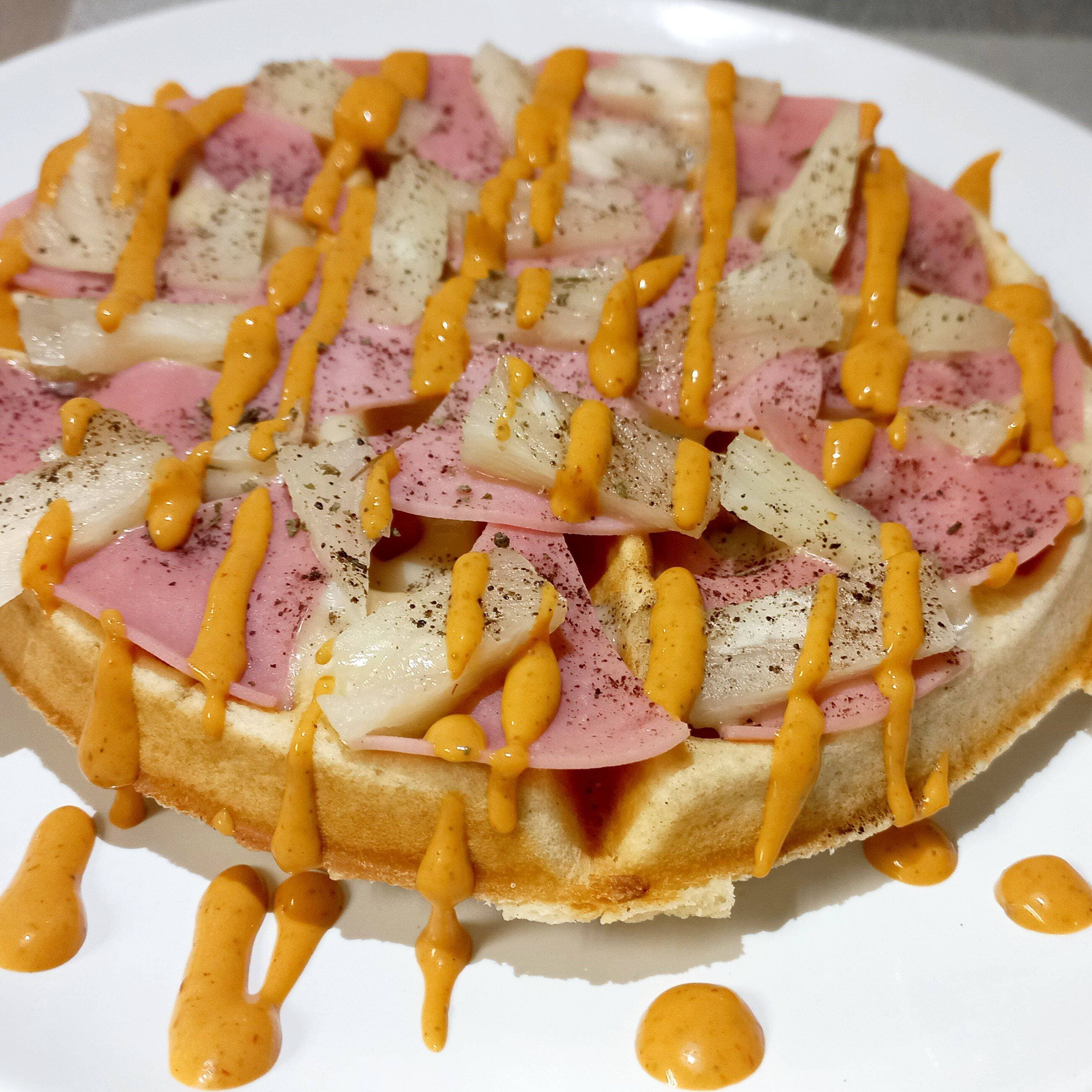 Waffle Hawaiano