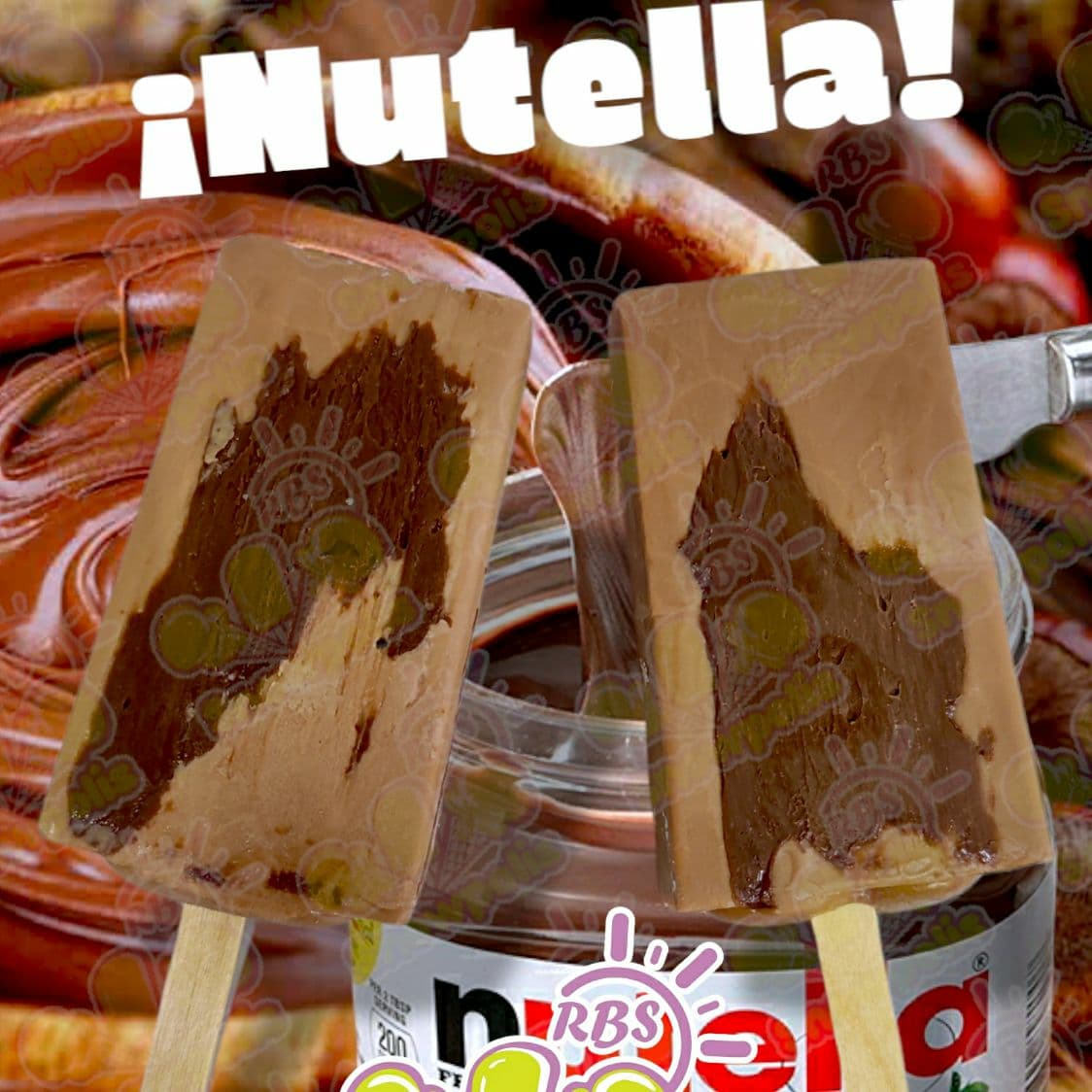 Paleta de Nutella