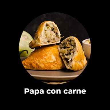 Papa con Carne