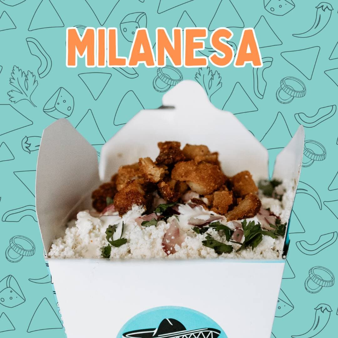 Xidooquil con Milanesa