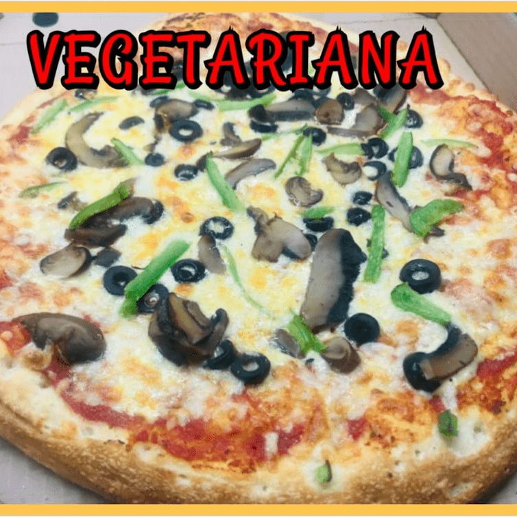 Pizza Vegetariana Tamaño Familiar