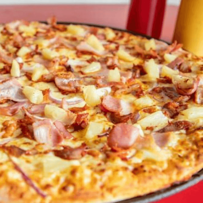 Combo 2 pizzas Familiar (Pepperoni+Hawaiana)