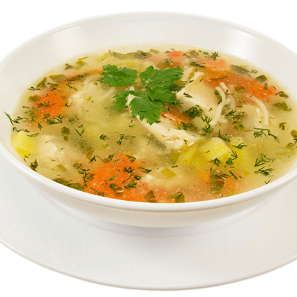 Sopa De Fideo con Pollo
