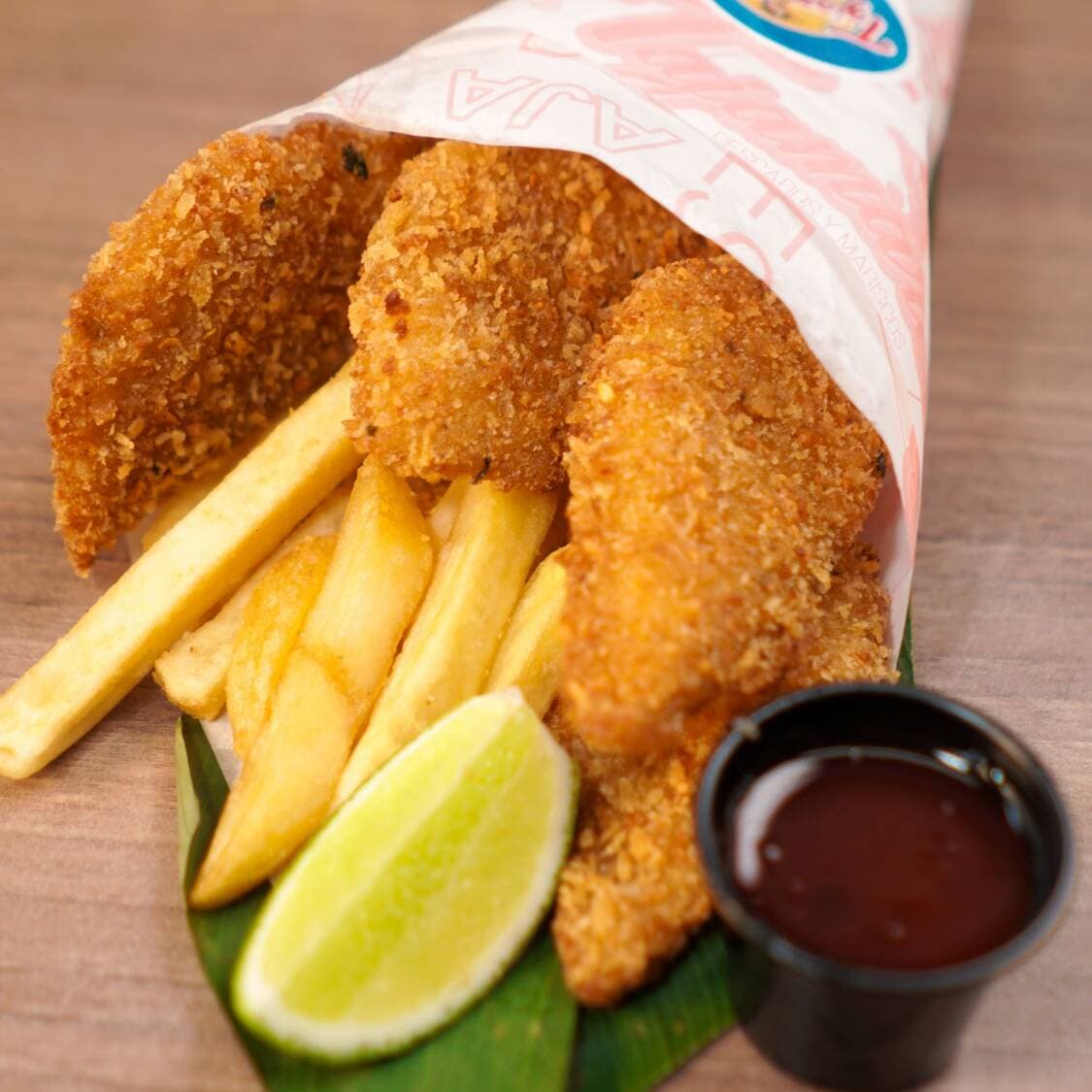 Cono Tajamares de Pescado Apanado