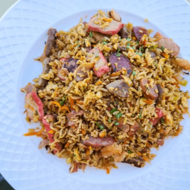 Arroz Frito con Lechón Medio