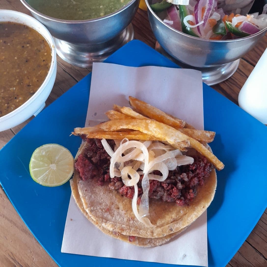 Taco CAMPECHANO (Longaniza/Natural)