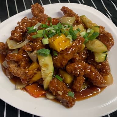 Cerdo en Salsa Agridulce