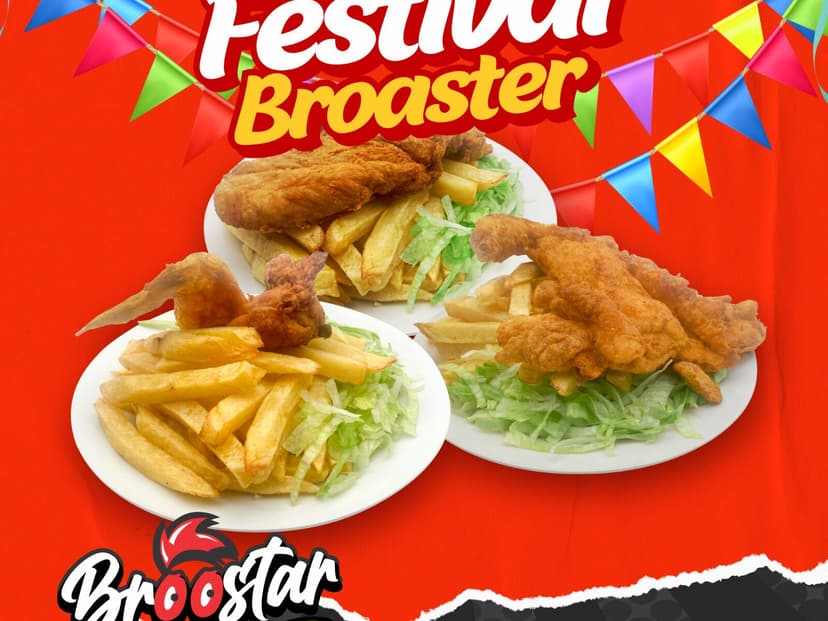 Broostar La Estrella Del Fast Food - Los Angeles