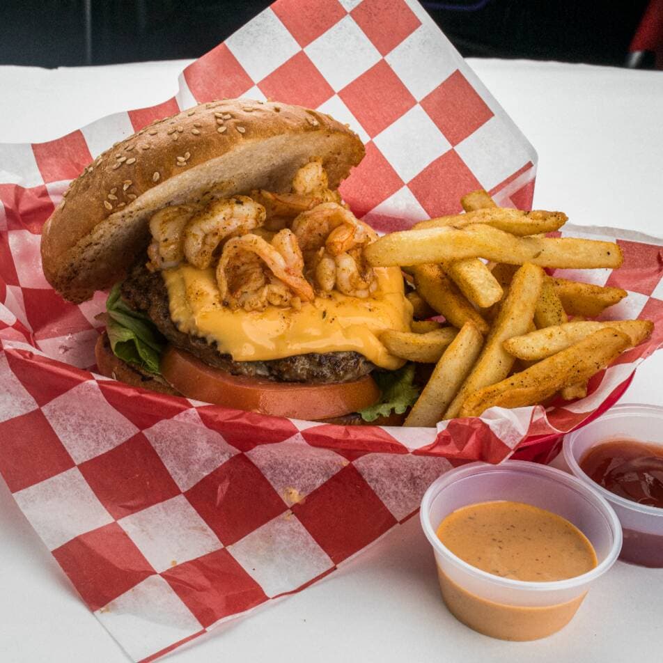Hamburguesa Cajun