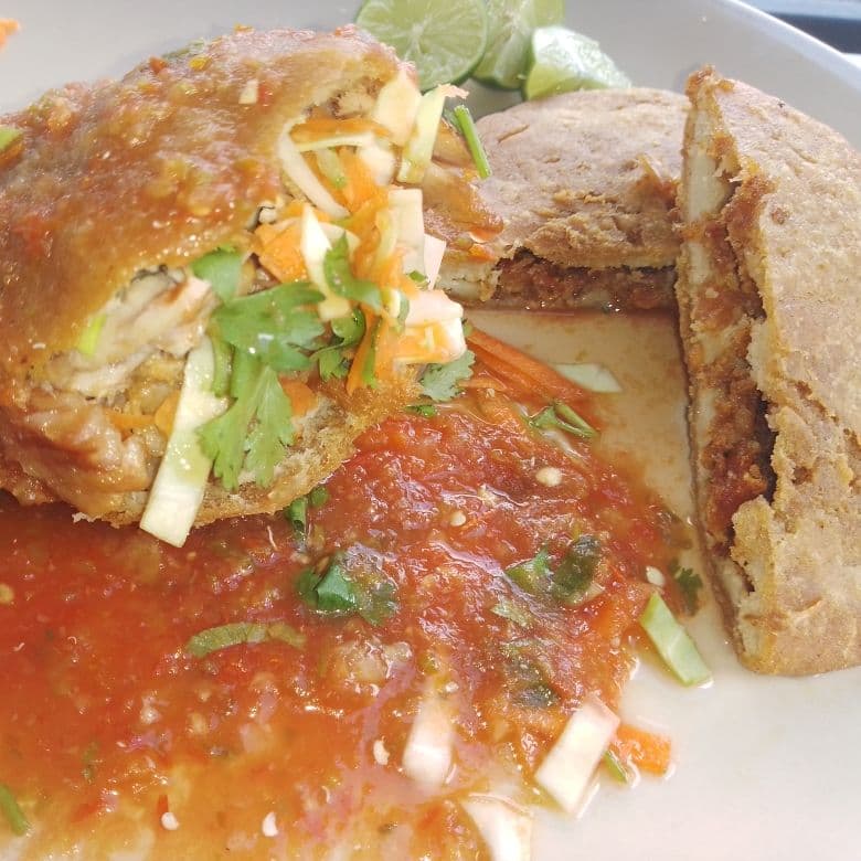 GORDITAS  CON RELLENO EXTRA (CUERITO).
