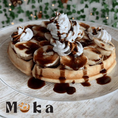 Waffle de Plátano