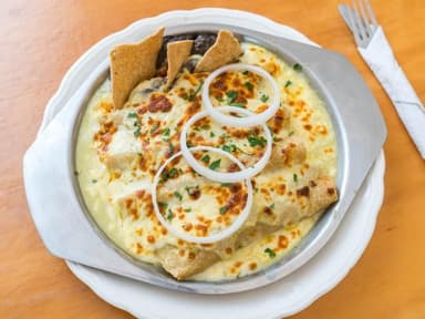Enchiladas Suizas Verdes.