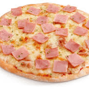 Pizza Jamon y Queso Familiar 35Cm