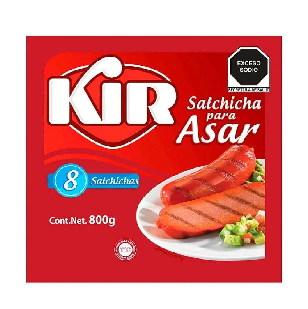 Salchichas Kir 800 gr paquete