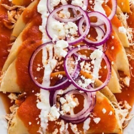 Enchiladas Rojas