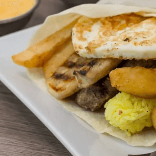 Burrito a lo Pobre + Gaseosa